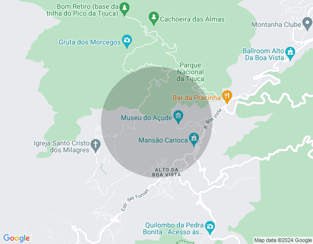 Imóvel no mapa