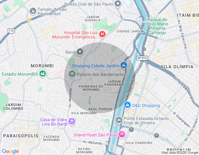 Imóvel no mapa