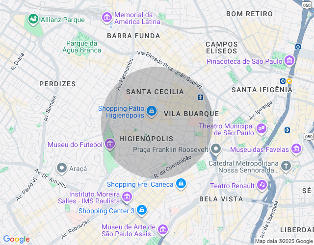 Imóvel no mapa