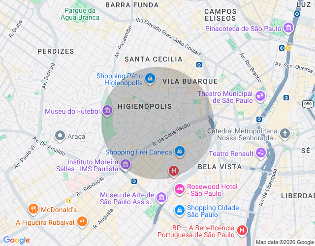 Imóvel no mapa