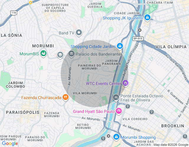 Imóvel no mapa