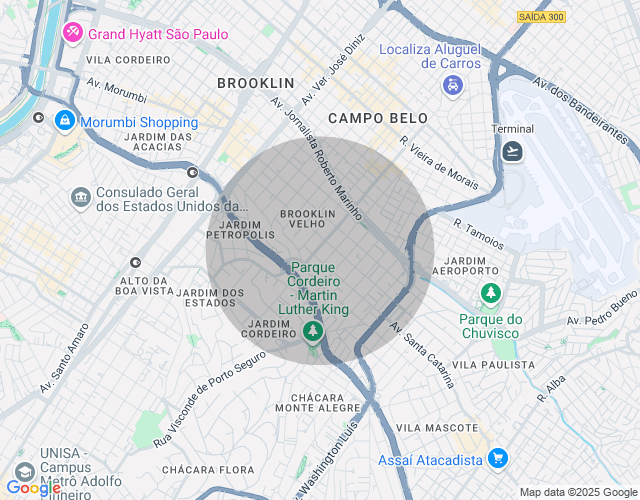 Imóvel no mapa