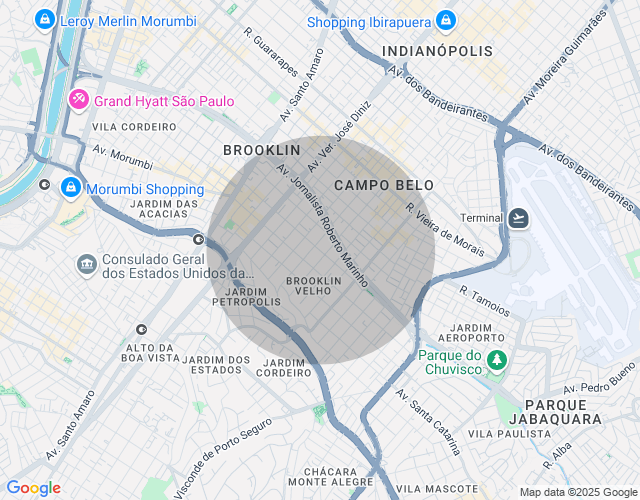 Imóvel no mapa
