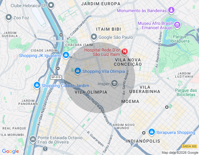 Imóvel no mapa