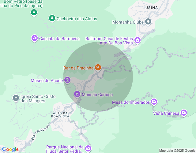 Imóvel no mapa
