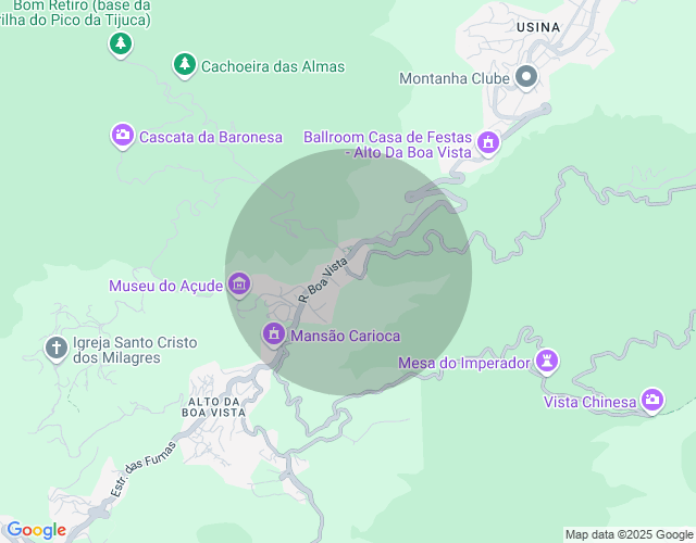 Imóvel no mapa