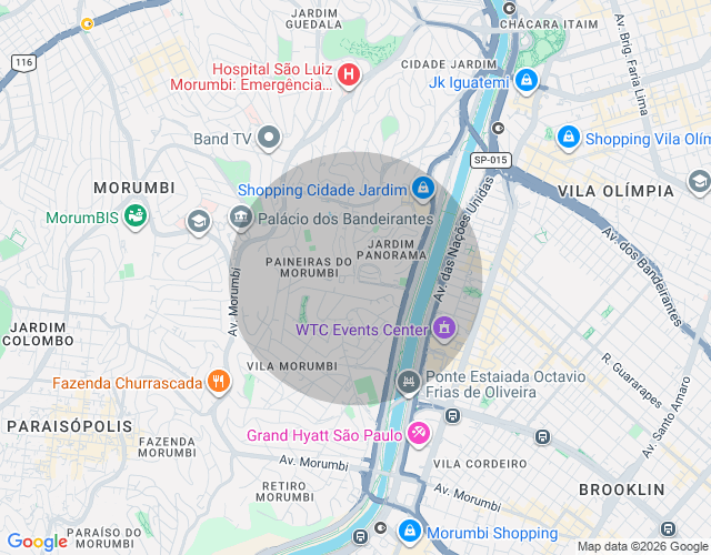 Imóvel no mapa