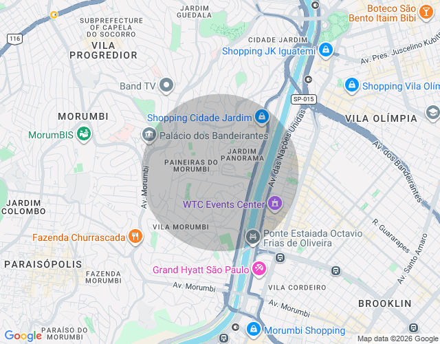 Imóvel no mapa