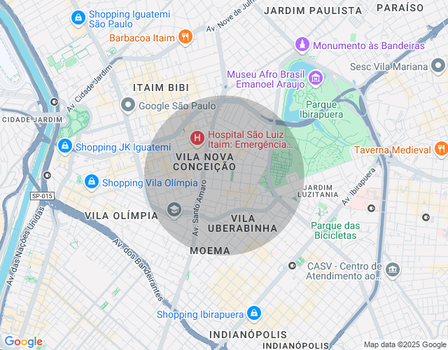 Imóvel no mapa