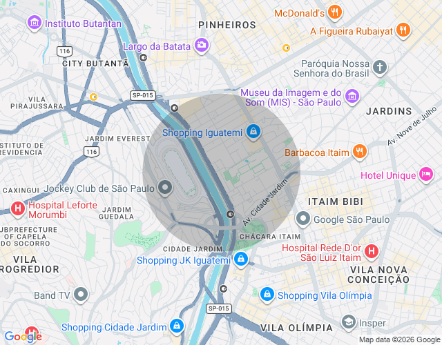Imóvel no mapa