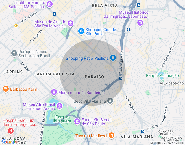 Imóvel no mapa