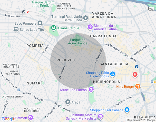 Imóvel no mapa
