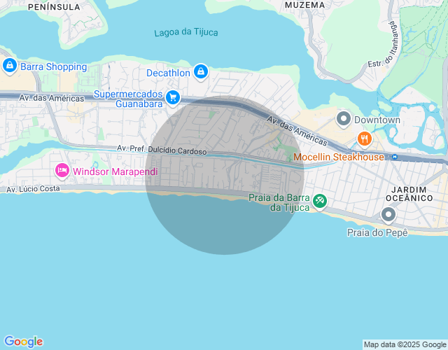Imóvel no mapa