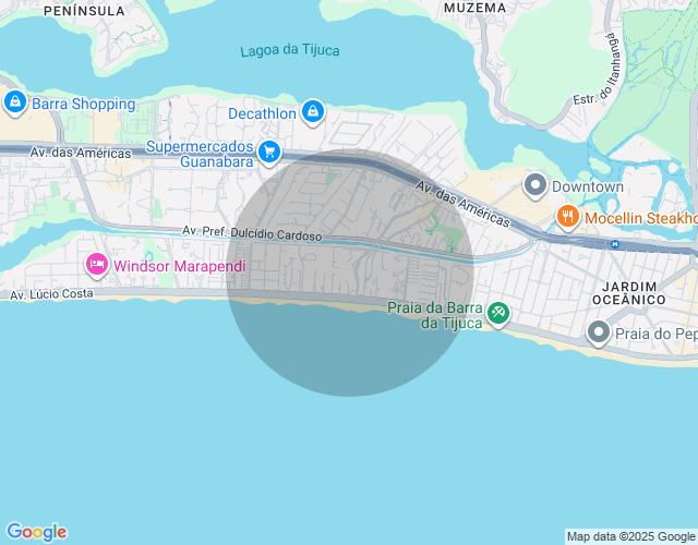 Imóvel no mapa
