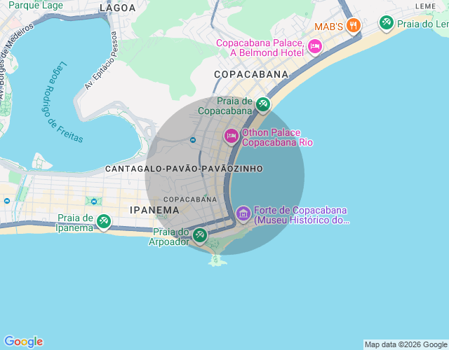 Imóvel no mapa