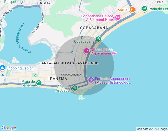Imóvel no mapa