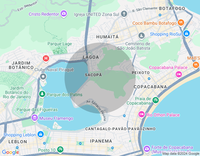 Imóvel no mapa