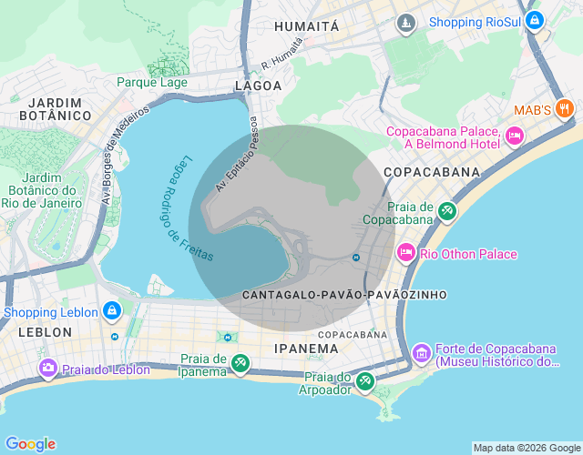 Imóvel no mapa