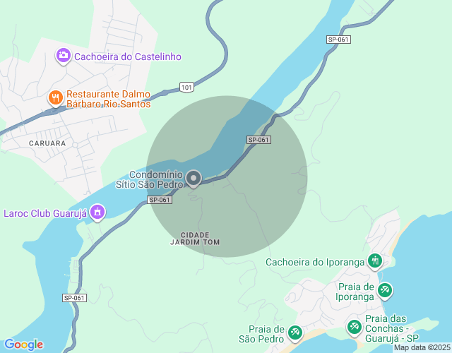 Imóvel no mapa