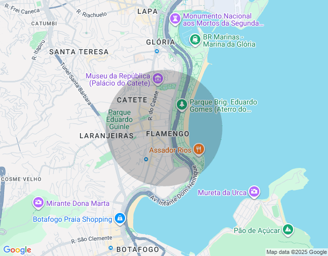 Imóvel no mapa