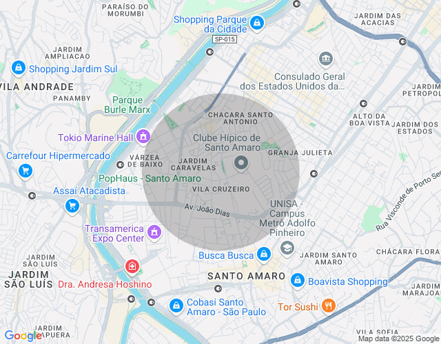 Imóvel no mapa