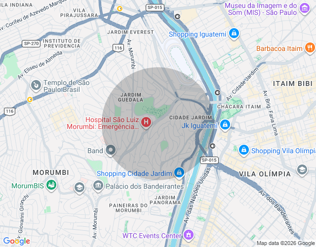 Imóvel no mapa