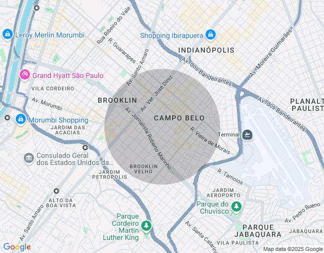 Imóvel no mapa