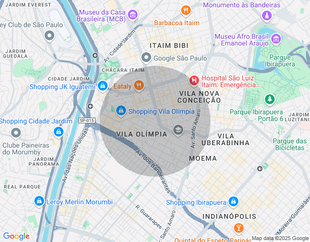 Imóvel no mapa