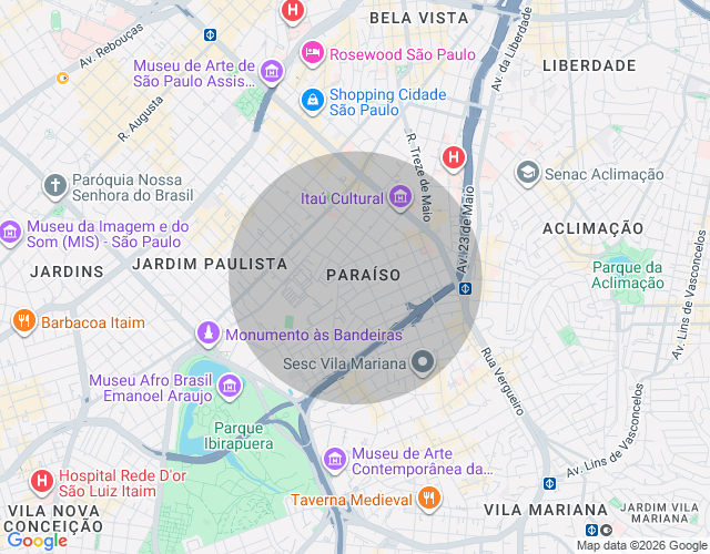 Imóvel no mapa