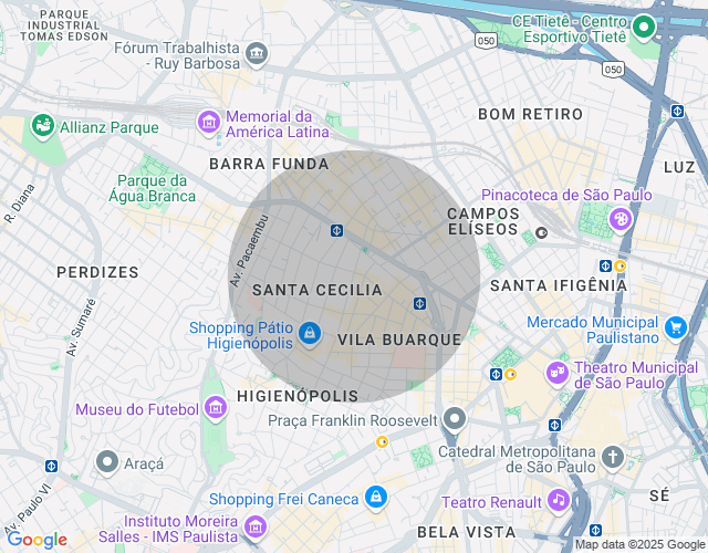 Imóvel no mapa