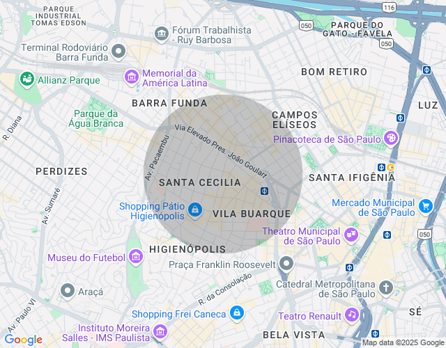 Imóvel no mapa