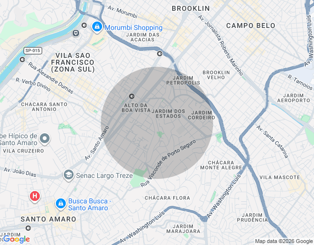 Imóvel no mapa