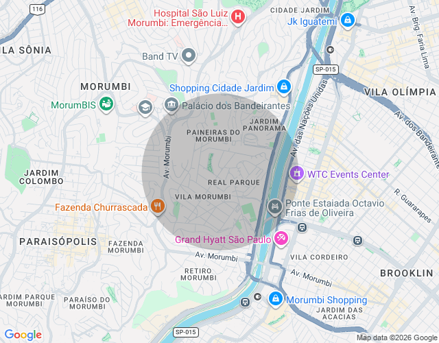 Imóvel no mapa
