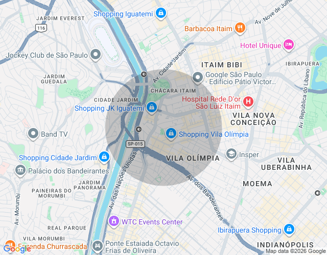 Imóvel no mapa