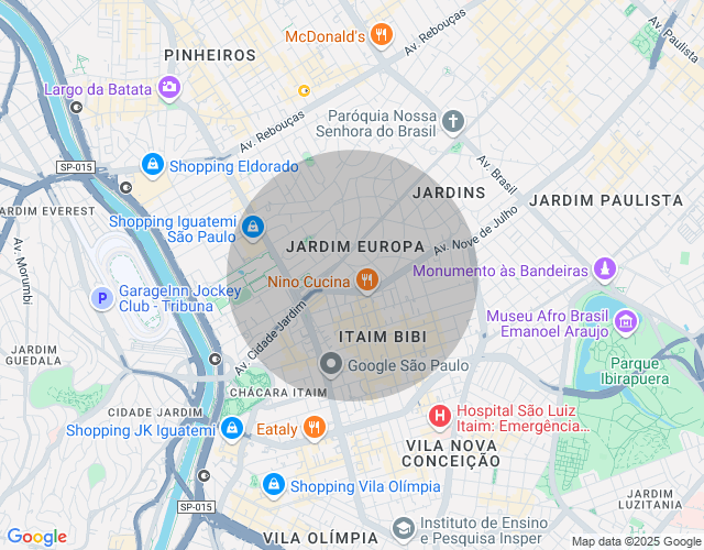 Imóvel no mapa