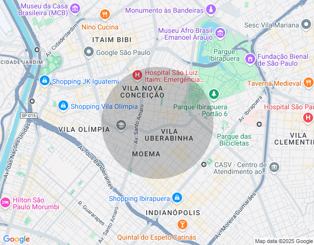 Imóvel no mapa
