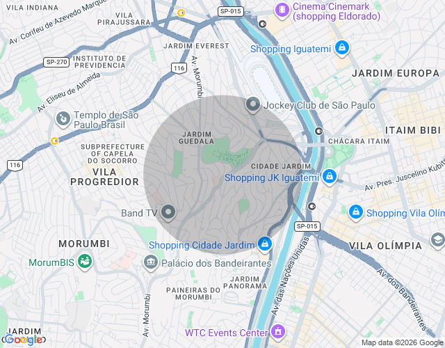 Imóvel no mapa
