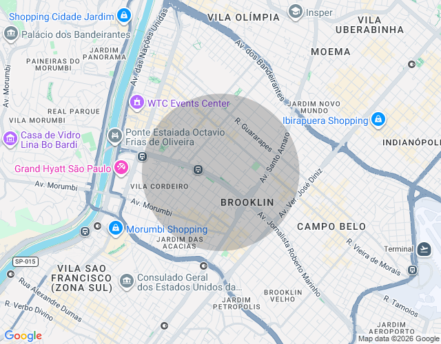 Imóvel no mapa