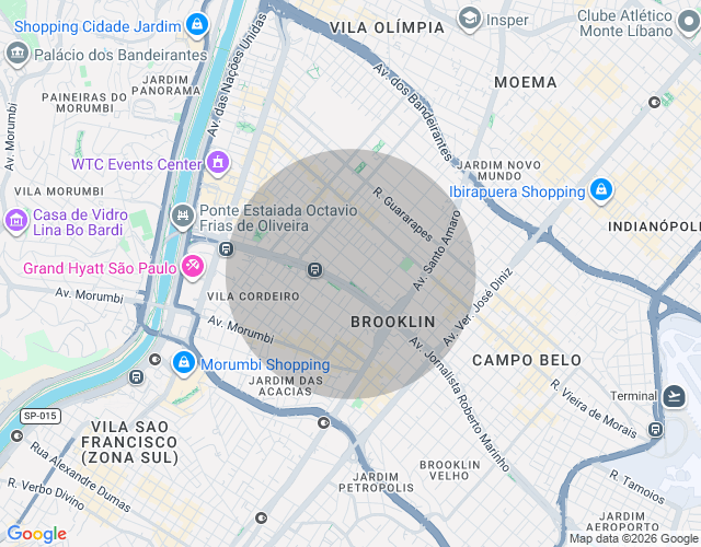 Imóvel no mapa