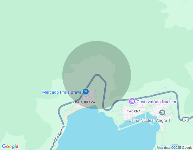 Imóvel no mapa