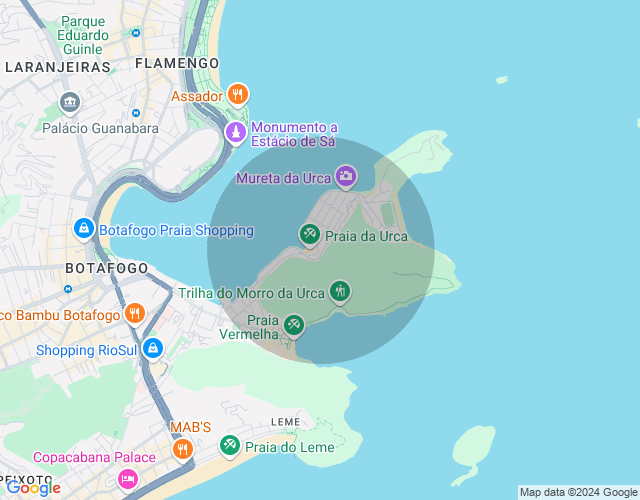 Imóvel no mapa