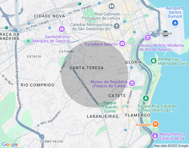 Imóvel no mapa