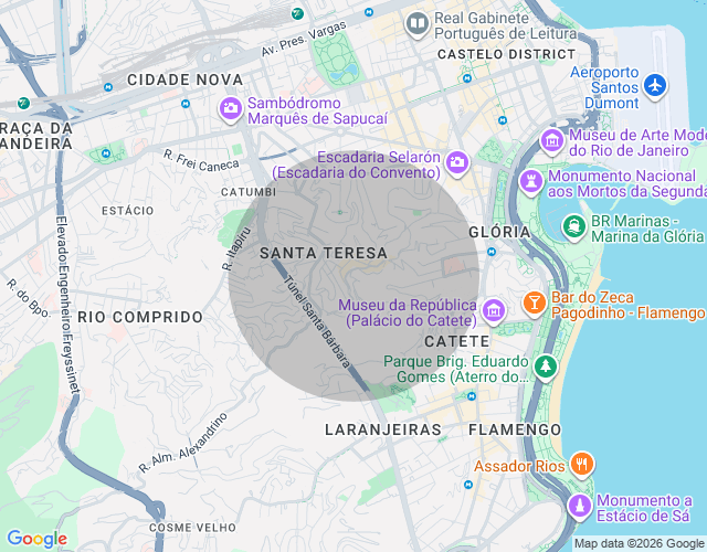 Imóvel no mapa