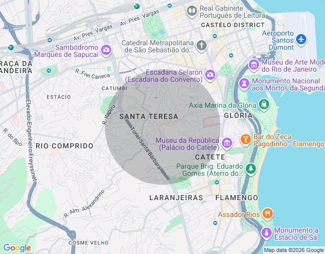 Imóvel no mapa