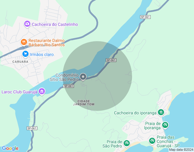 Imóvel no mapa