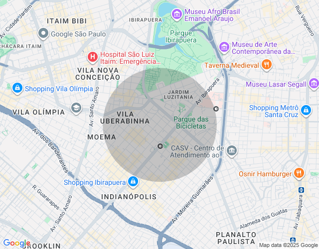 Imóvel no mapa