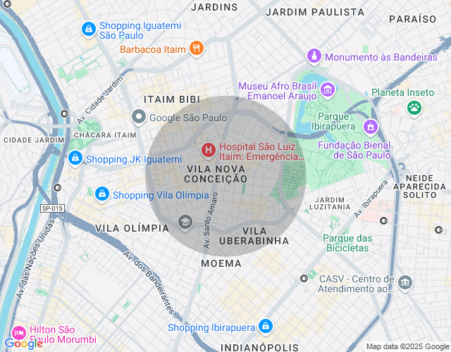 Imóvel no mapa