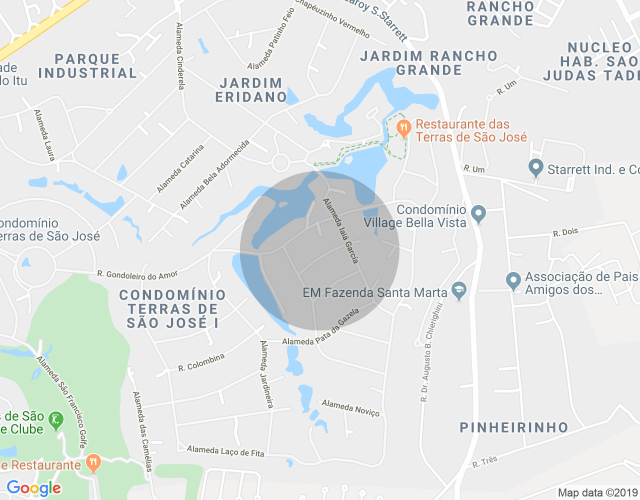 Imóvel no mapa