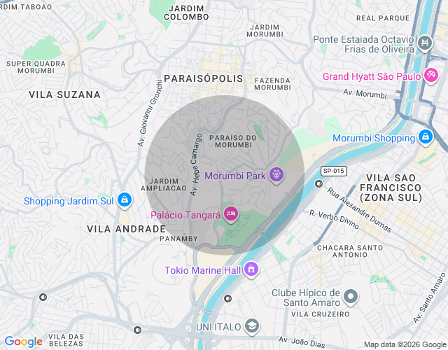 Imóvel no mapa