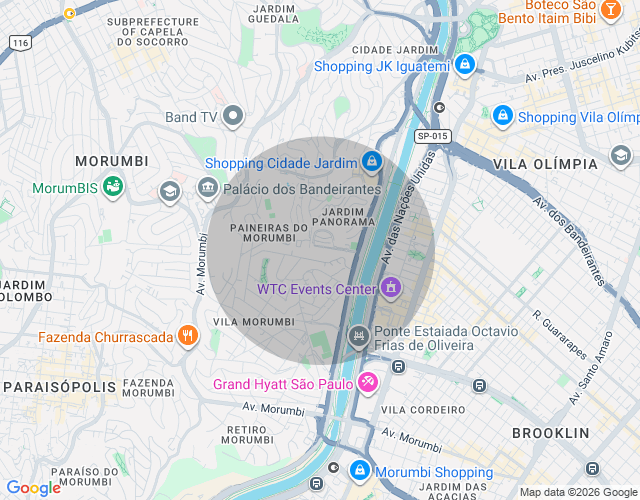 Imóvel no mapa